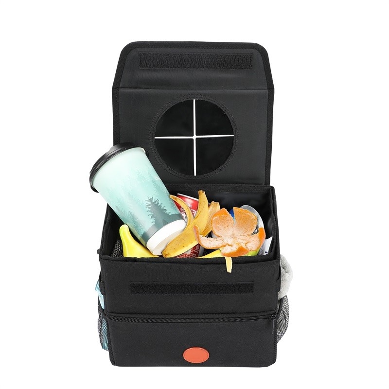 Déchets accrochants 9.5x5.5 de sac de déchets de Leakproof Interior Car d'organisateur de sac de stockage de voiture »