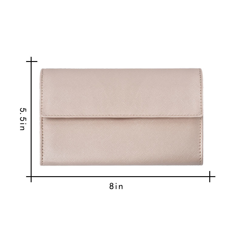 Les bijoux de maquillage enroulent l'organisateur Case Small Holder 8x5x1 portatif de sac de voyage »
