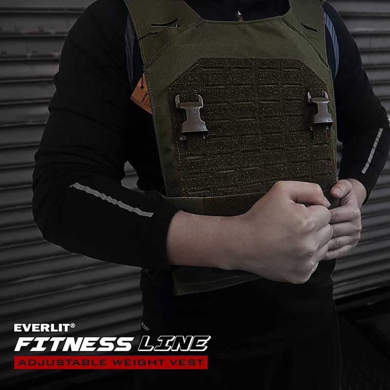 séance d'entraînement 11x14 de gilet pesée par formation en nylon de force de Brown de coyote de 1000D Cordura »