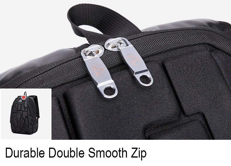 Grande taille dure 16.14x10.43x1.18 d'EVA Shell Business Backpack Travelling Bags »