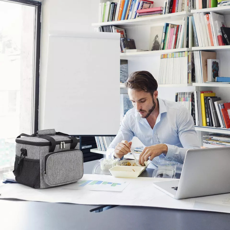 Le doux a dégrossi les sacs isolés de refroidisseur pour des épiceries que la gamelle Tote Office 24 peut