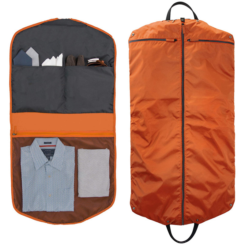 2 dans 1 tirette de Carry On Mens Suit Hanger de sac marin à vêtement empoche 1.1LBS