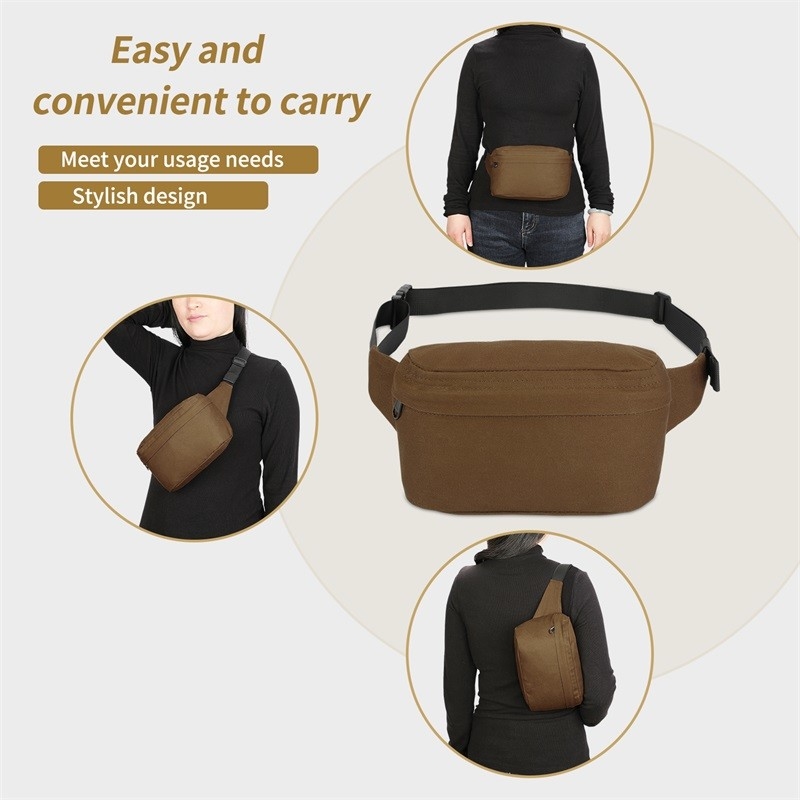 Le sac croisé de ceinture de maintien de corps de moto de MTB pour des femmes lancent l'épaule augmentant 8.5X2.5X4.5 »