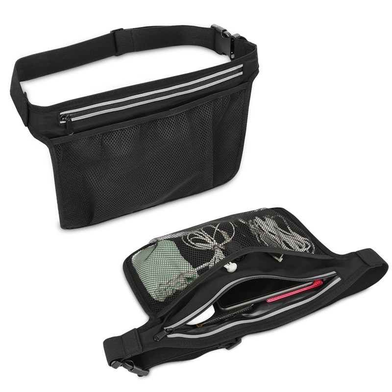 4,5 x 5,5 12.8X9.6 camping faisant du vélo Fanny Pack Belt Crossbody Bag Hig