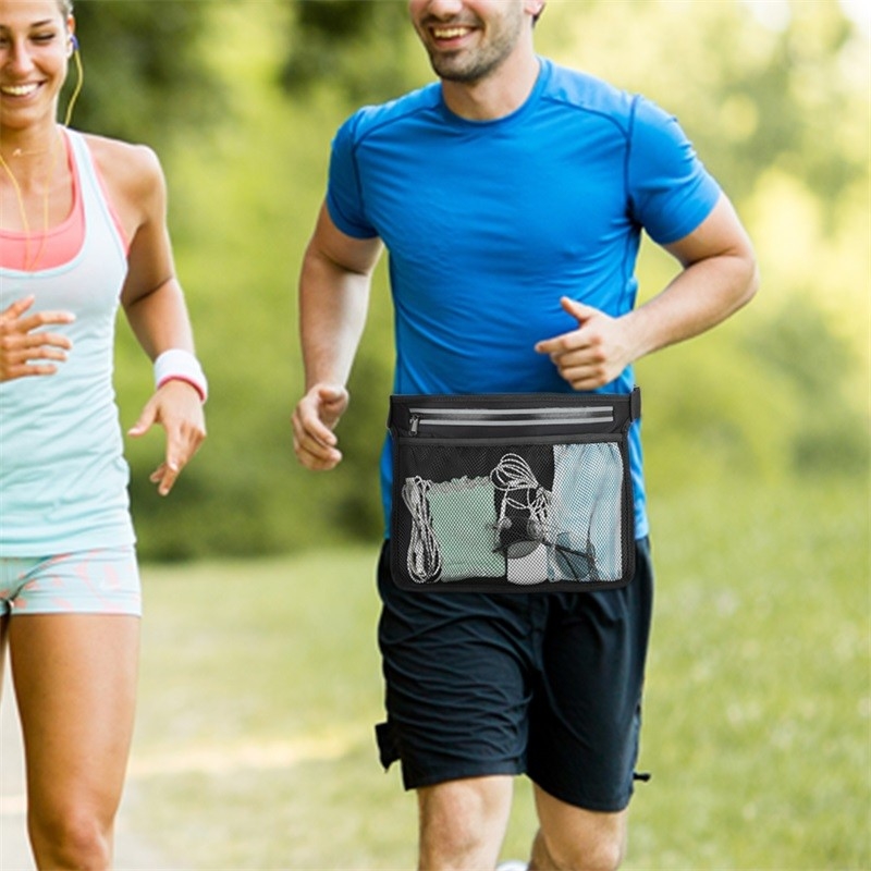 4,5 x 5,5 12.8X9.6 camping faisant du vélo Fanny Pack Belt Crossbody Bag Hig