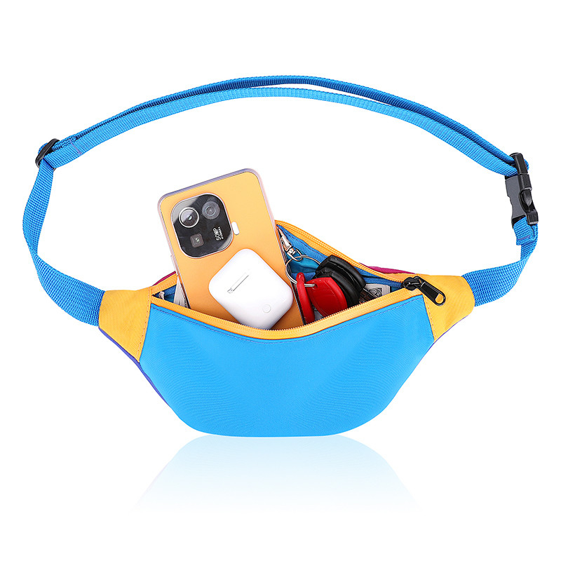 Pouce en nylon de Fanny Pack 420D 11X2.3X4.3 des femmes de sac de taille de bride de courroie