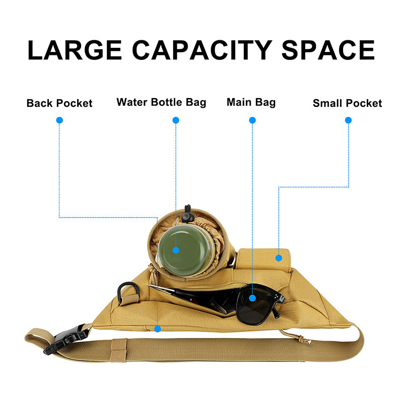 Téléphone portable petite Fanny Pack For Running Messenger 14X6 de sac de taille de poche de sport de ceinture »