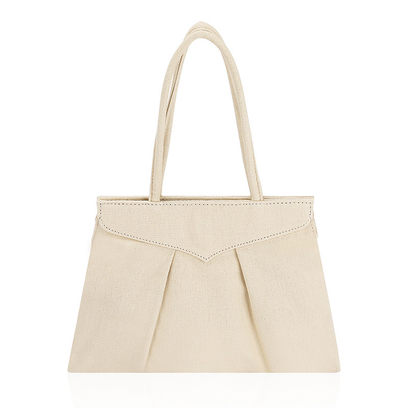 Réutilisable écologique sac à provisions la toile viable Tote Bags Zipper Button 10x7 »
