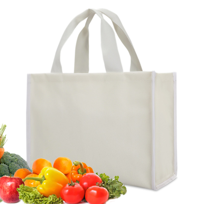 La toile Tote Bag Eco Friendly Shopping met en sac le fond épais résistant au détail 4x4x10 »
