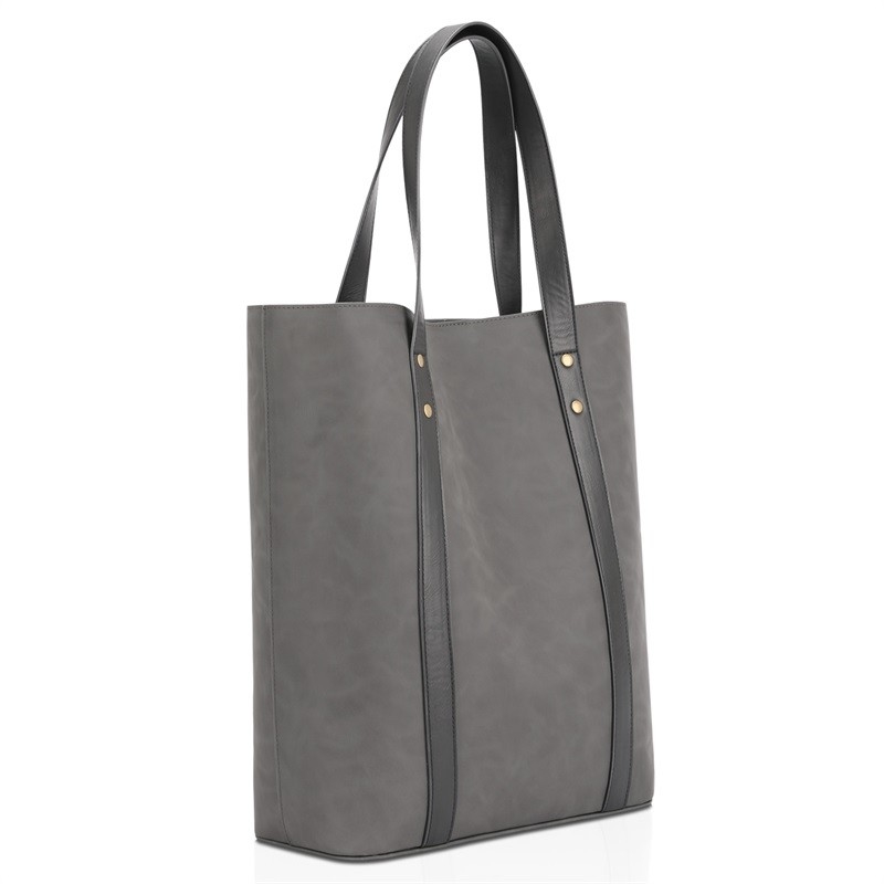 L'impression écologique sac à provisions l'emballage en cuir 13X5X15 de client de poche faite sur commande de tirette »