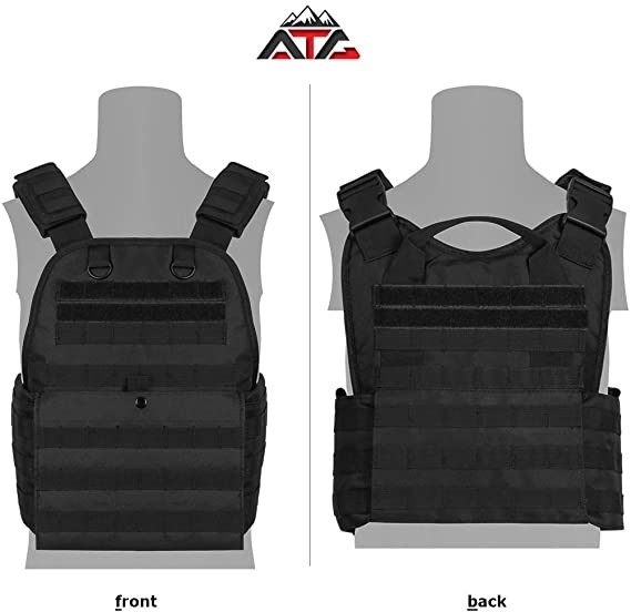 Libération rapide de Molle de gilet tactique de transporteur de plat avec la maille 34