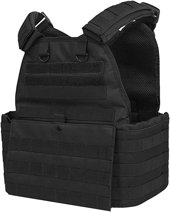 Libération rapide de Molle de gilet tactique de transporteur de plat avec la maille 34