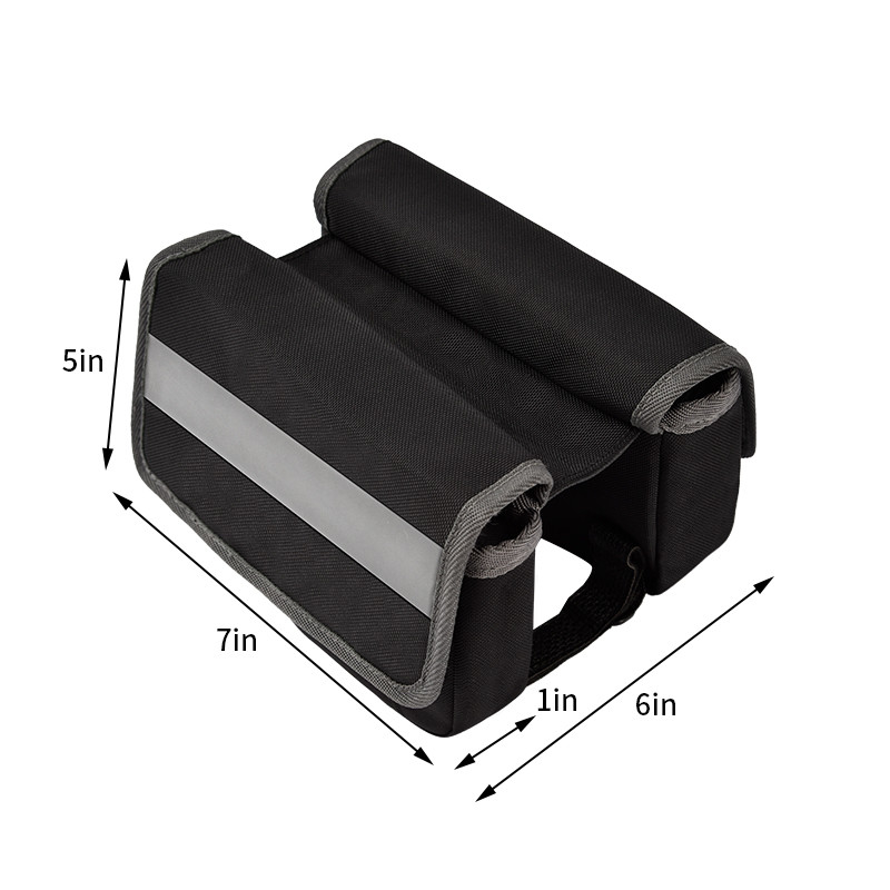 Arrière imperméable de grand de téléphone sac de vélo sous la poche de la marque réfléchissante de Seat pour faire un cycle 7X6X5 »
