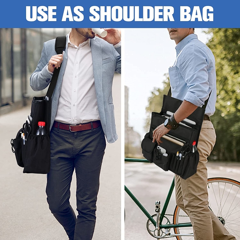 Sac 12.8X4.7X17.2 de Bag Storage Front Backseat With Removable Cooler d'organisateur de tronc de voiture »