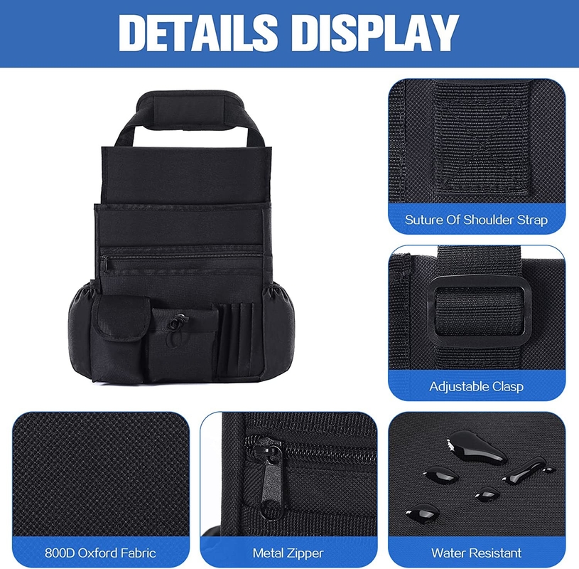 Sac 12.8X4.7X17.2 de Bag Storage Front Backseat With Removable Cooler d'organisateur de tronc de voiture »