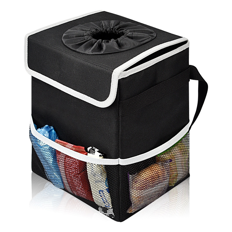 La boîte de sac de stockage de lit de Bags Waterproof Truck d'organisateur de voiture d'épicerie peut la poubelle 8x6x10 »
