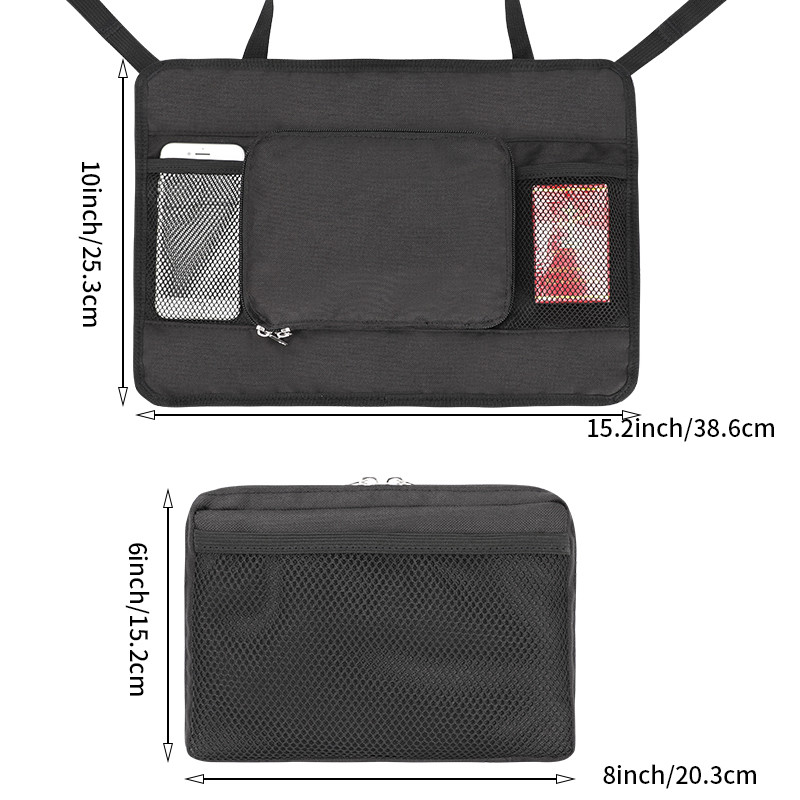 Sac de fabrication pour la banquette arrière 15.2x10 de support de Bags Pocket Handbag d'organisateur de voiture »