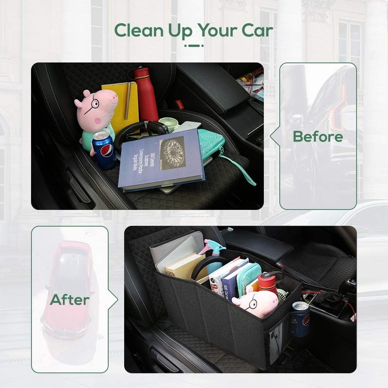 Grand organisateur de achat Bags Grocery Foldable Front Back Seat Truck 19X10X10 de voiture »
