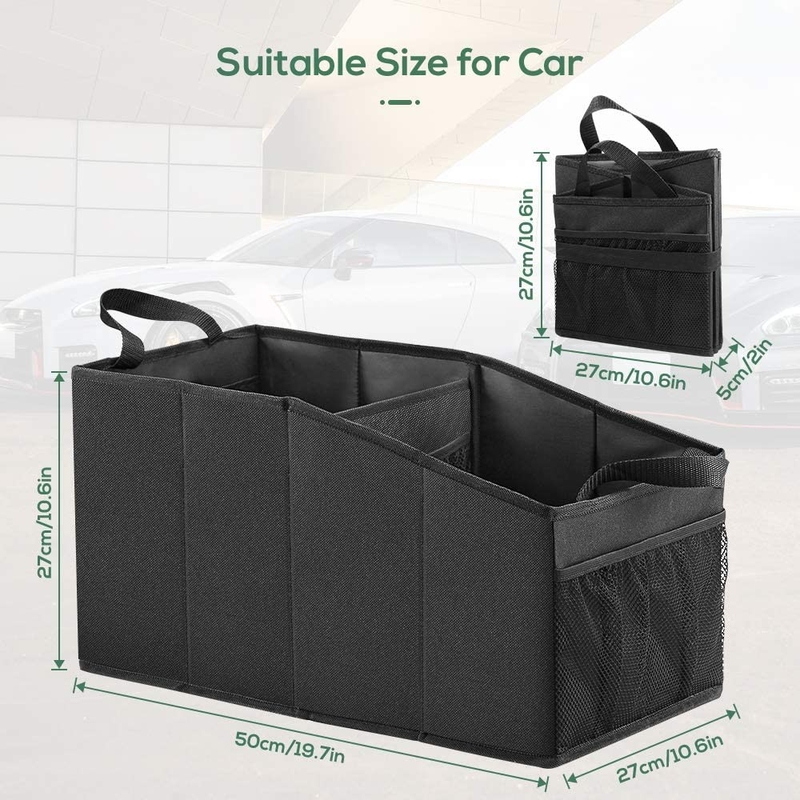 Grand organisateur de achat Bags Grocery Foldable Front Back Seat Truck 19X10X10 de voiture »