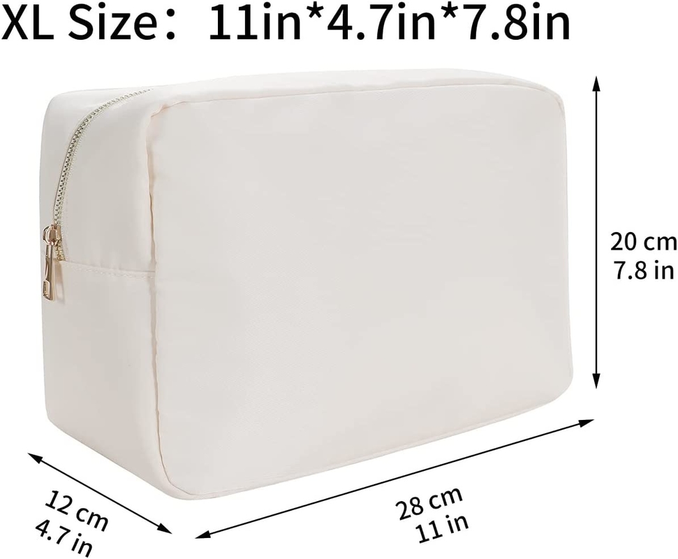Grand sac extral superbe imperméable de poche de maquillage, sac cosmétique de poche de voyage pour des femmes