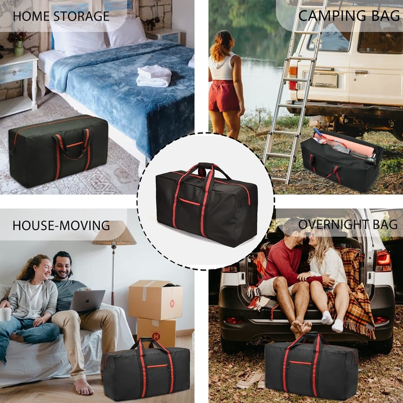 Sac de voyage pour week-end avec 100 litres pour hommes et femmes