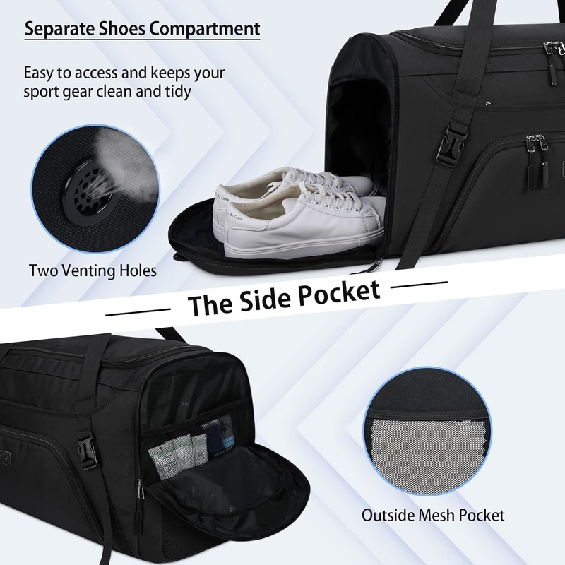 Grand sac de voyage avec une poche à chaussures
