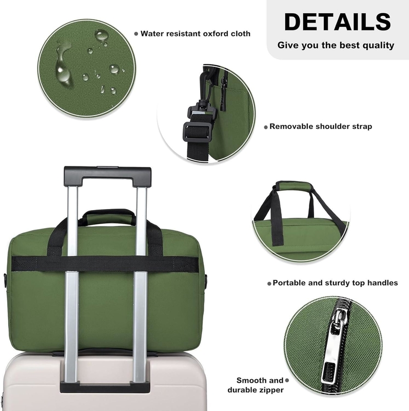 20L Sous le siège Porte-on Sports Tote Gym Weekender sac de nuit Pour les hommes Les femmes