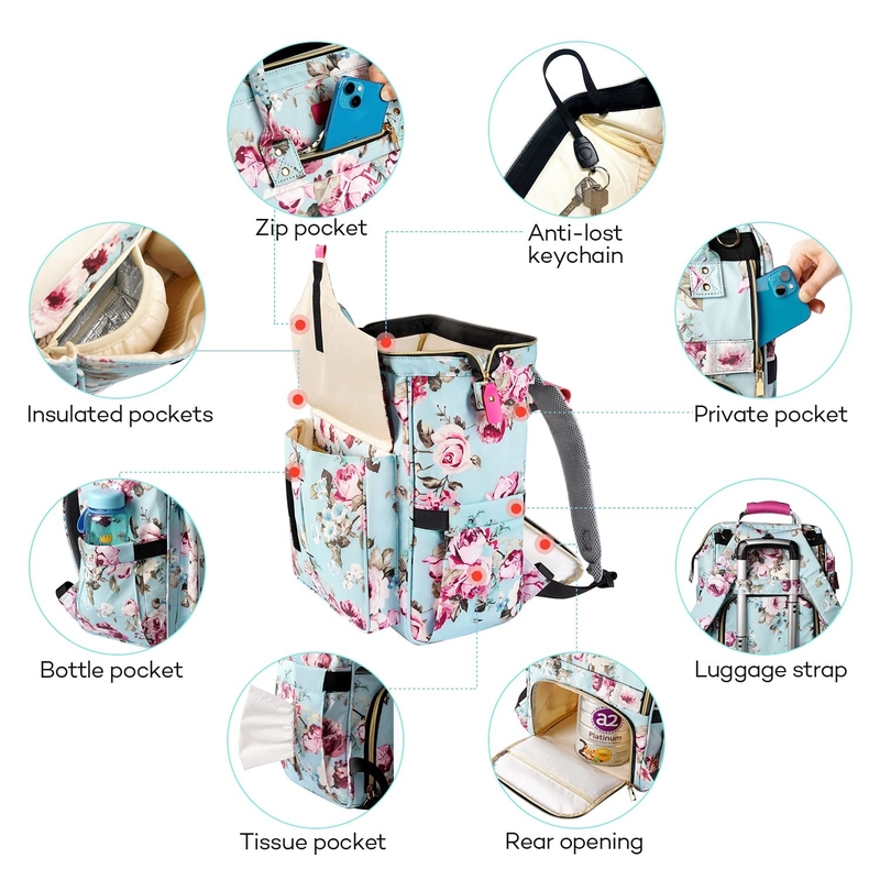 Sac à couches pour maman et papa