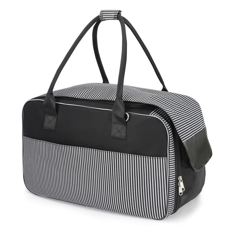 Compagnie aérienne approuvée Maillage respirant Portable Dispenser de sac de caca pour chiot, chat et chien Sac de voyage personnalisé pour animaux de compagnie