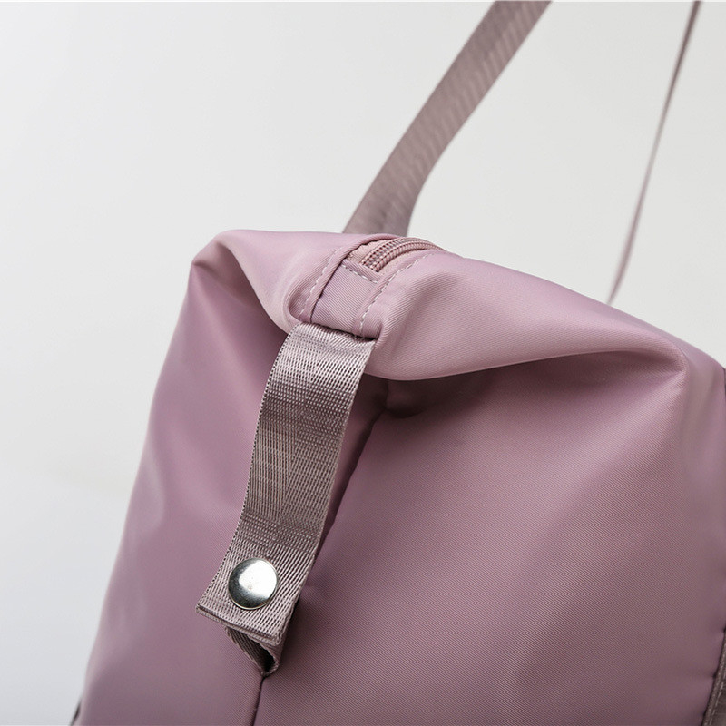 Femme de roulement 10.63x21.65x7.09 imperméables du polyester 210D de sac de voyage de molleton de sports »