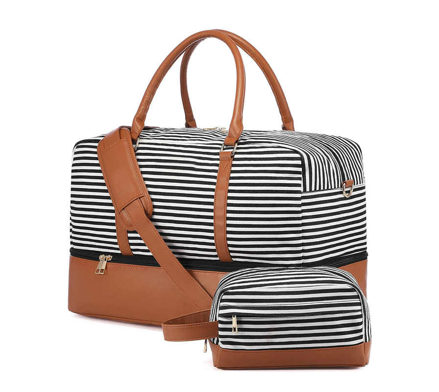 Bagage Carry On Weekend Tote 16.2x14.5x8 de sacs marins à voyage de la toile des hommes »
