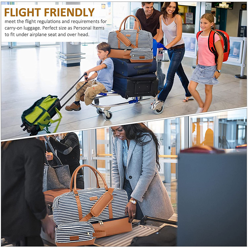 Bagage Carry On Weekend Tote 16.2x14.5x8 de sacs marins à voyage de la toile des hommes »