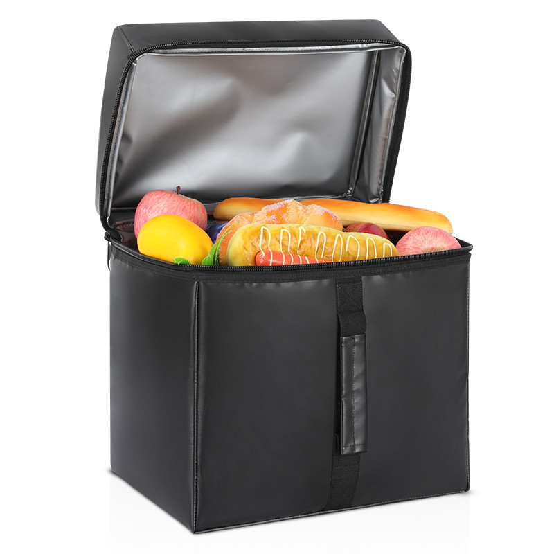 Sac thermique de refroidisseur isolé par épicerie pour la pizza de crème glacée 11,8 pouces
