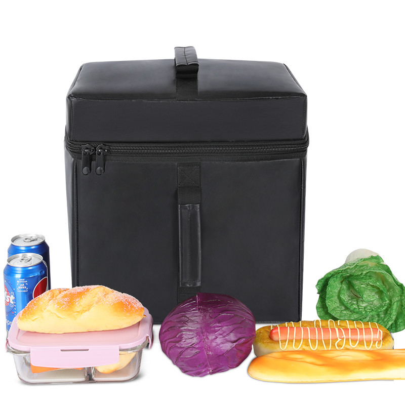 Sac thermique de refroidisseur isolé par épicerie pour la pizza de crème glacée 11,8 pouces