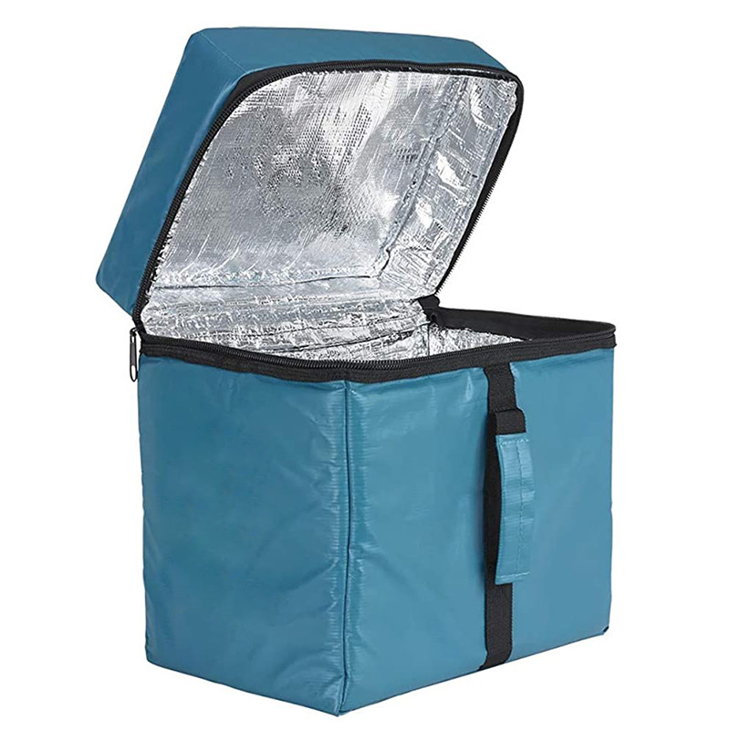 Sac thermique de refroidisseur isolé par épicerie pour la pizza de crème glacée 11,8 pouces